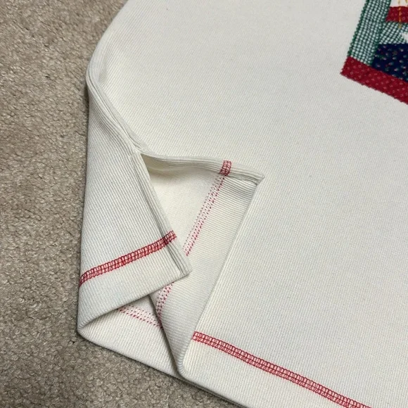 Alfred Dunner vintage embroidered quilt tee - Picture 4 of 6